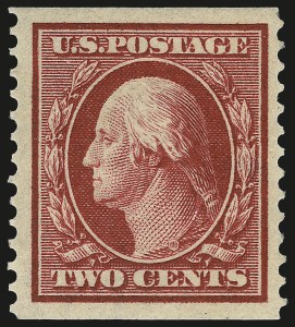 Sale 992, Lot 2449, 1910-13 Washington-Franklin Issue (Scott 374-396)