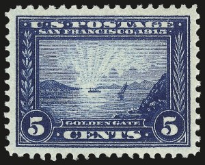 Sale 992, Lot 2458, 1913-15 Panama-Pacific Issue (Scott 397-404)
