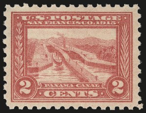 Sale 992, Lot 2464, 1913-15 Panama-Pacific Issue (Scott 397-404)