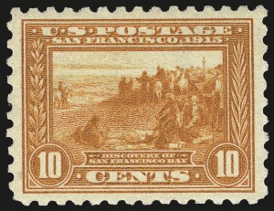 Sale 992, Lot 2466, 1913-15 Panama-Pacific Issue (Scott 397-404)