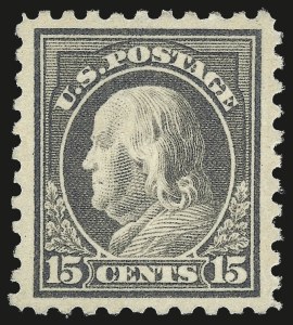 Sale 992, Lot 2477, 1913-15 Washington-Franklin Issues (Scott 424-460)