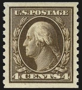 Sale 992, Lot 2480, 1913-15 Washington-Franklin Issues (Scott 424-460)
