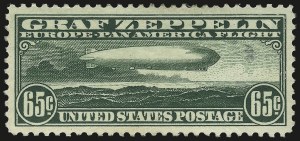 Sale 992, Lot 2587, Air Post Graf Zeppelin Issue (Scott C13-C15)