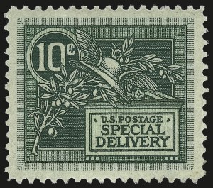 Sale 992, Lot 2598, Special Delivery, Registration (E, F)