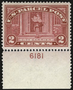 Sale Number 992, Lot Number 2660, Parcel Post, Carriers (Q, JQ, LO, L)