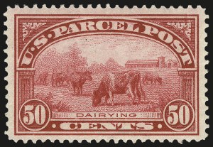 Sale 992, Lot 2665, Parcel Post, Carriers (Q, JQ, LO, L)