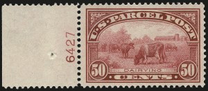 Sale 992, Lot 2666, Parcel Post, Carriers (Q, JQ, LO, L)
