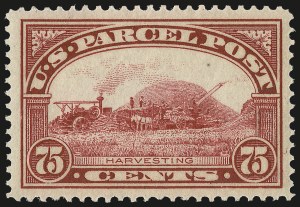 Sale 992, Lot 2669, Parcel Post, Carriers (Q, JQ, LO, L)
