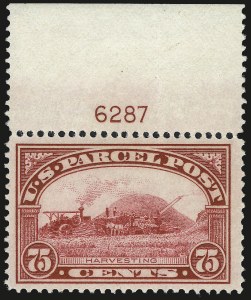 Sale 992, Lot 2670, Parcel Post, Carriers (Q, JQ, LO, L)