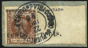 Sale 992, Lot 2702, The Dr. Yamil H. Kouri Collection of Cuba Puerto Principe Issues (First Printing)