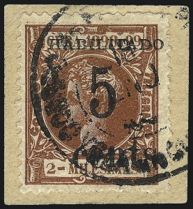 Sale 992, Lot 2714, The Dr. Yamil H. Kouri Collection of Cuba Puerto Principe Issues (First Printing)