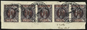 Sale 992, Lot 2734, The Dr. Yamil H. Kouri Collection of Cuba Puerto Principe Issues (Third and Fourth Printings)
