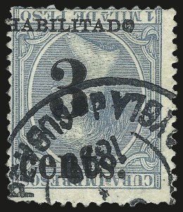 Sale 992, Lot 2740, The Dr. Yamil H. Kouri Collection of Cuba Puerto Principe Issues (Fifth Printing, Balance)