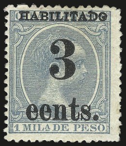 Sale 992, Lot 2741, The Dr. Yamil H. Kouri Collection of Cuba Puerto Principe Issues (Fifth Printing, Balance)