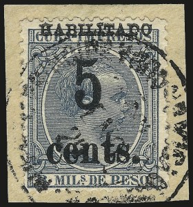 Sale 992, Lot 2755, The Dr. Yamil H. Kouri Collection of Cuba Puerto Principe Issues (Fifth Printing, Balance)