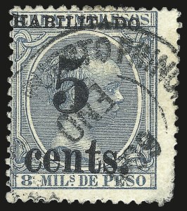 Sale 992, Lot 2762, The Dr. Yamil H. Kouri Collection of Cuba Puerto Principe Issues (Fifth Printing, Balance)