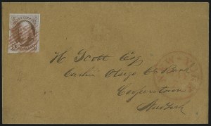 Sale 993, Lot 116, 5c 1847 Issue - Brown Orange