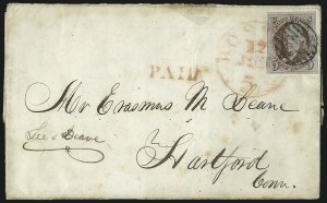 Sale 993, Lot 119, 5c 1847 Issue - Brown Orange