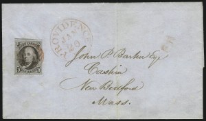 Sale 993, Lot 131, 5c 1847 Issue - Double Transfers