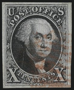 Sale 993, Lot 159, 10c 1847 Issue