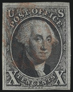 Sale 993, Lot 164, 10c 1847 Issue