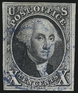 Sale 993, Lot 166, 10c 1847 Issue