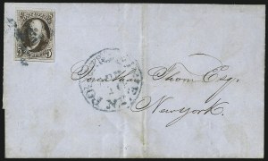Sale 993, Lot 190, 5c 1847 Issue Covers