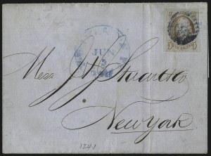 Sale 993, Lot 198, 5c 1847 Issue Covers