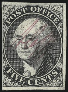 Sale 993, Lot 2, New York Postmasters Provisional