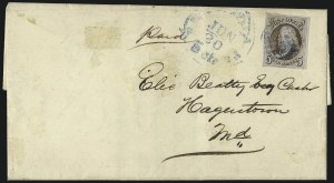 Sale 993, Lot 200, 5c 1847 Issue Covers