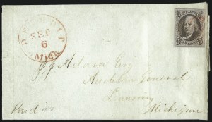 Sale 993, Lot 202, 5c 1847 Issue Covers