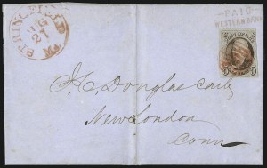 Sale 993, Lot 209, 5c 1847 Issue Covers