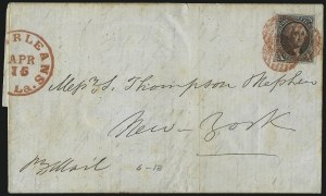 Sale 993, Lot 220, 10c 1847 Issue Covers