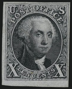Sale 993, Lot 228, 1875 Reproduction of 1847 Issue