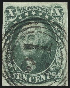 Sale 993, Lot 257, 1851-56 Issue Off Cover (5c and 10c)