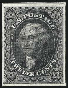 Sale 993, Lot 266, 1851-56 Issue Off Cover (12c)