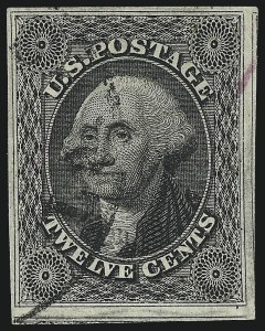 Sale 993, Lot 270, 1851-56 Issue Off Cover (12c)