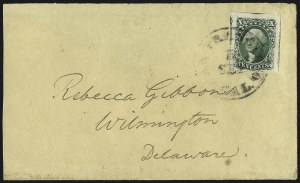 Sale 993, Lot 288, 10c 1855 Issue On Cover