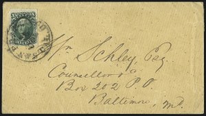 Sale 993, Lot 296, 10c 1855 Issue On Cover