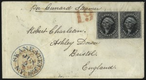 Sale 993, Lot 308, 12c 1851 Issue On Cover