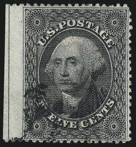 Sale 993, Lot 340, 12c-90c 1857-60 Issue Off Cover