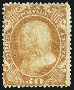 Sale 993, Lot 353, 12c-90c 1857-60 Issue Off Cover