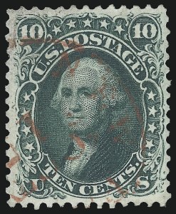 Sale 993, Lot 386, 1861-66 Issue Off Cover