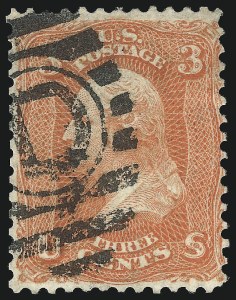 Sale 993, Lot 400, 1861-66 Issue Off Cover