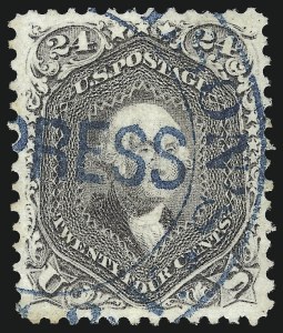 Sale 993, Lot 407, 1861-66 Issue Off Cover