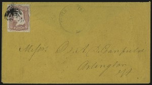 Sale 993, Lot 467, 1867-68 Grilled Issue (A thru D Grills)