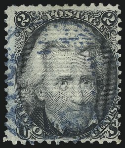 Sale 993, Lot 475, 1867-68 Grilled Issue (Z Grill)