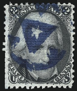 Sale 993, Lot 476, 1867-68 Grilled Issue (Z Grill)