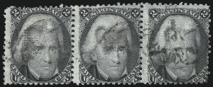 Sale 993, Lot 480, 1867-68 Grilled Issue (Z Grill)