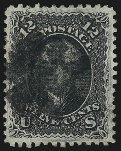 Sale 993, Lot 491, 1867-68 Grilled Issue (Z Grill)